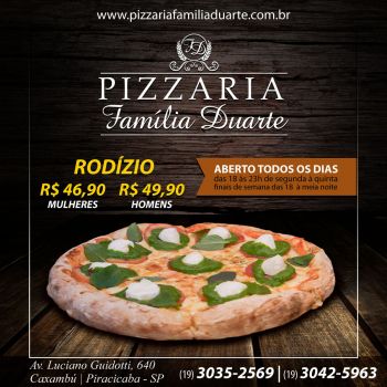 Foto Pizzaria Família Duarte