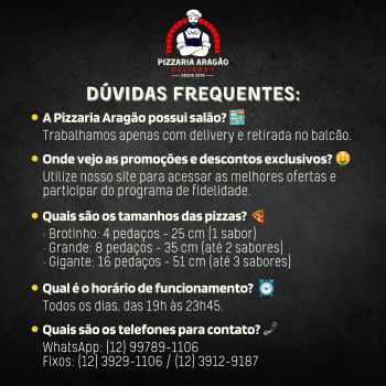 Foto Pizzaria Aragão