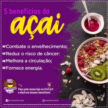 Foto GA Sorvetes e Açaí