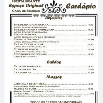 Foto Pizzaria Espaço Original