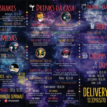 Foto HP - Geek Bar and Burguer