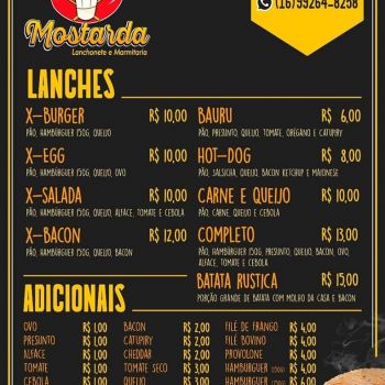 Foto Lanchonete Mostarda