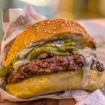 Foto Vinil Burger - Jardins